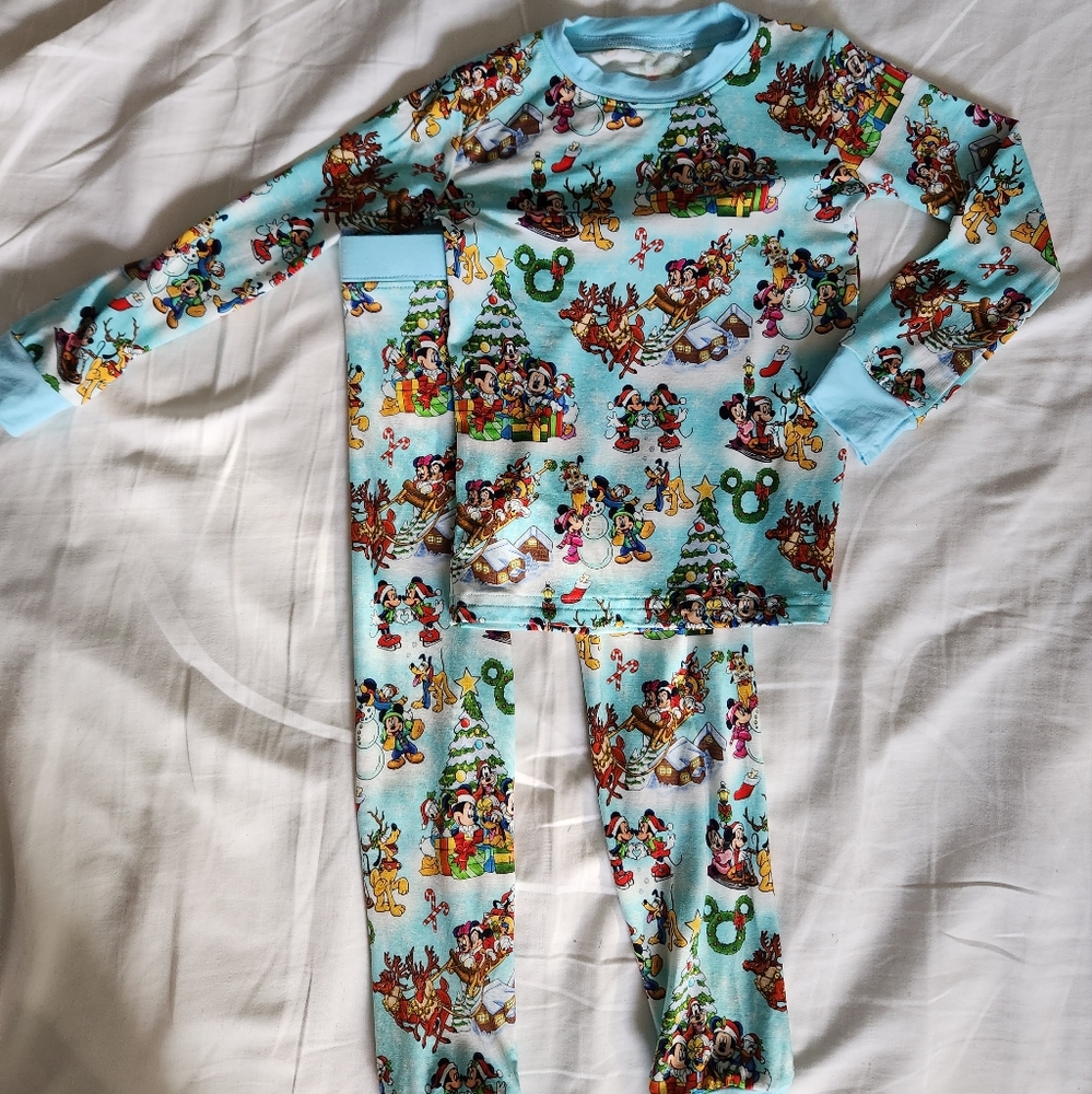 Mickey christmas bamboo pjs